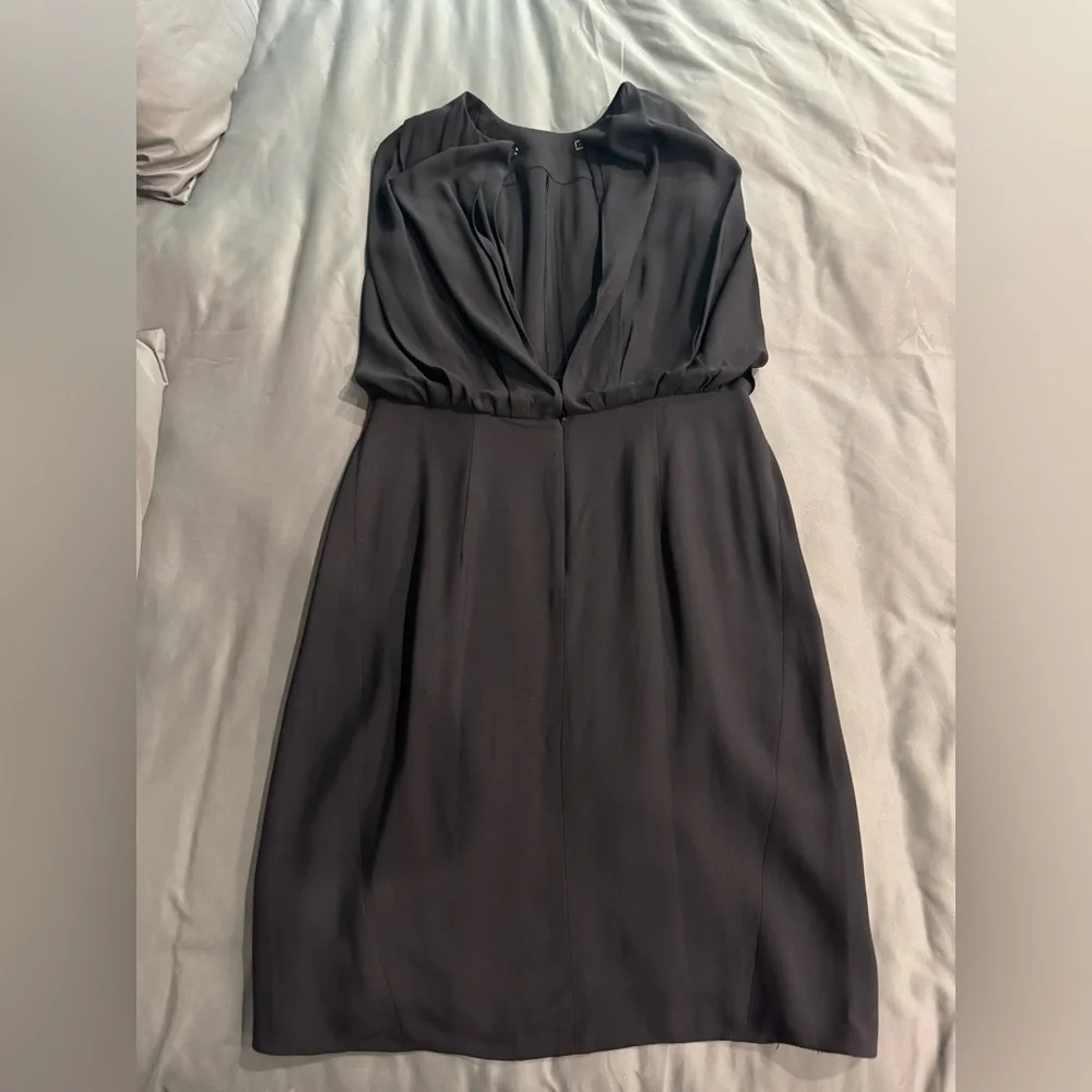 L'AGENCE Crew Neck Knee-Length Dress Size M VGUC